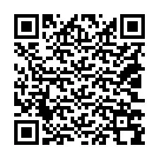 QR Code สำหรับหมายเลขโทรศัพท์ +18003798629