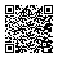 QR-koodi puhelinnumerolle +18012000123