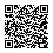 QR-код для номера телефона +18012000125