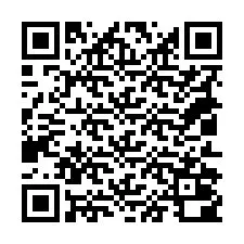 QR код за телефонен номер +18012000141