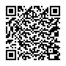 Código QR para número de teléfono +18012000160