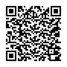 Código QR para número de teléfono +18012000168