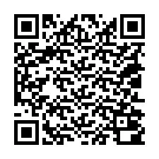 Código QR para número de teléfono +18012000178