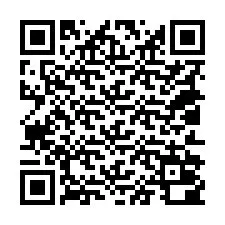 QR-code voor telefoonnummer +18012000418