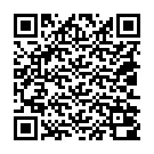 QR-koodi puhelinnumerolle +18012000438