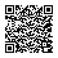 Codice QR per il numero di telefono +18012000458