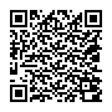 QR-code voor telefoonnummer +18012000498