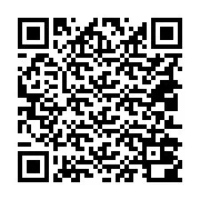 QR kód a telefonszámhoz +18012000873