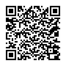 Código QR para número de teléfono +18012000881