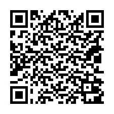 QR-koodi puhelinnumerolle +18012001025