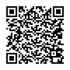QR Code สำหรับหมายเลขโทรศัพท์ +18012020856