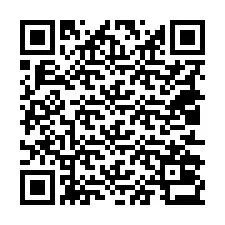 QR kód a telefonszámhoz +18012033986