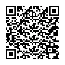 QR-код для номера телефона +18012034091