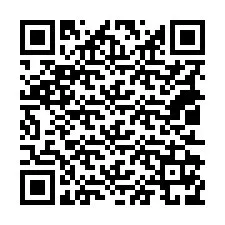 Código QR para número de teléfono +18012179095