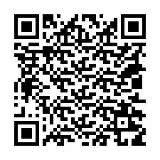 QR kód a telefonszámhoz +18012219584