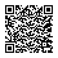 QR код за телефонен номер +18012239988