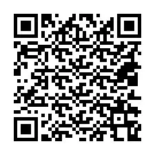 Codice QR per il numero di telefono +18012368547