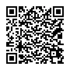 QR код за телефонен номер +18012478421