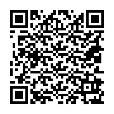 QR-code voor telefoonnummer +18012927017