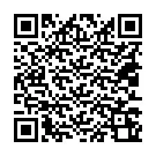 QR Code pour le numéro de téléphone +18013260123