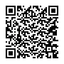 QR код за телефонен номер +18013349563