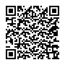 QR kód a telefonszámhoz +18013364816