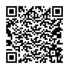 QR-код для номера телефона +18013869753