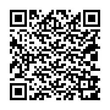 QR код за телефонен номер +18013901230