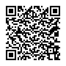 QR Code pour le numéro de téléphone +18013968321