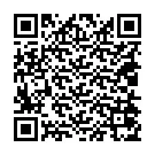 QR код за телефонен номер +18014075832