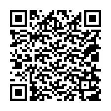 QR-koodi puhelinnumerolle +18014107131