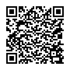 Código QR para número de telefone +18015597744