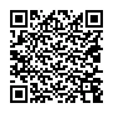 QR код за телефонен номер +18017048322