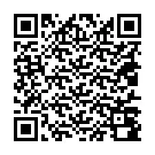 QR-code voor telefoonnummer +18017080912