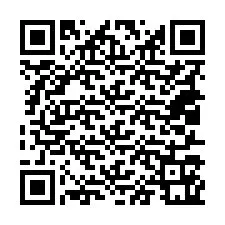 QR Code pour le numéro de téléphone +18017161037