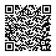 QR код за телефонен номер +18017161170