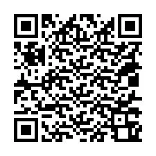 QR Code pour le numéro de téléphone +18017360340