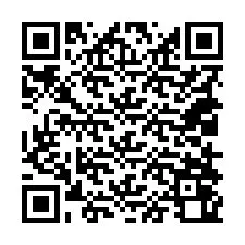 QR Code pour le numéro de téléphone +18018060337