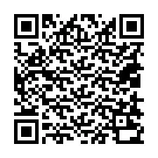 Código QR para número de teléfono +18018230117