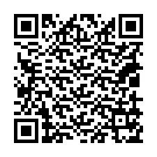 QR-Code für Telefonnummer +18019175455