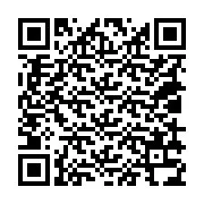 QR-Code für Telefonnummer +18019334598