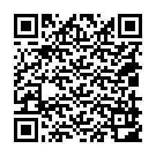 Codice QR per il numero di telefono +18019902654