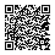 QR-koodi puhelinnumerolle +18023574487