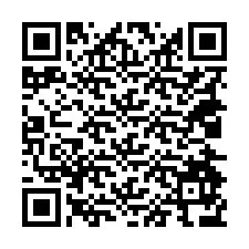 Codice QR per il numero di telefono +18024976782