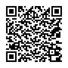 Codice QR per il numero di telefono +18032000005