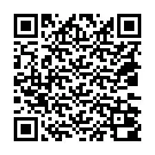 QR-koodi puhelinnumerolle +18032000008