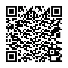 Código QR para número de telefone +18032000025