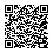 Codice QR per il numero di telefono +18032000059