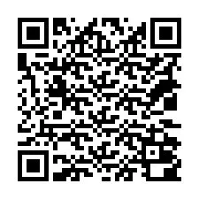 Codice QR per il numero di telefono +18032000081