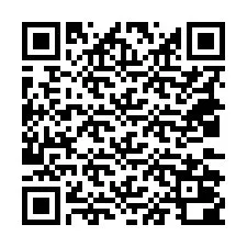 QR-Code für Telefonnummer +18032000106